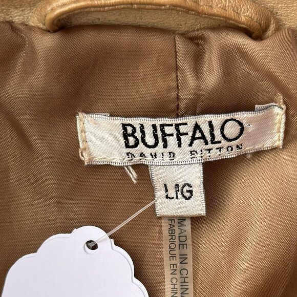 BUFFALO David Bitton Faux Leather Jacket – Size Large - Picture 14 of 14